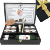 Kit GIN Tanqueray + Especiarias Gin Tônica + 2 xaropes + Dosador Duplo Inox + Colher