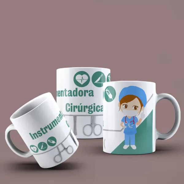 Caneca Personalizada para Profissionais da Saúde e Cirurgiões