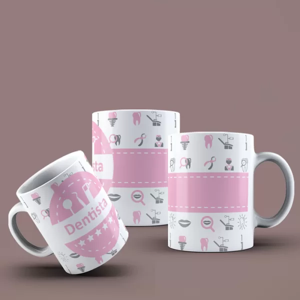 Caneca Personalizada para Dentistas - Um Tributo ao Cuidado e à Dedicação na Odontologia