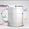 Caneca Personalizada Estética Veterinária - Ilustrações Divertidas de Bichinhos em Cerâmica de Alta Qualidade - Image 4